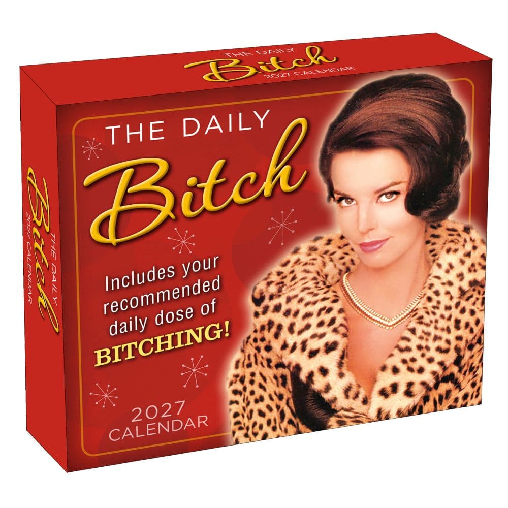 The Daily Bitch 2027 Desk Calendar Main Product Image