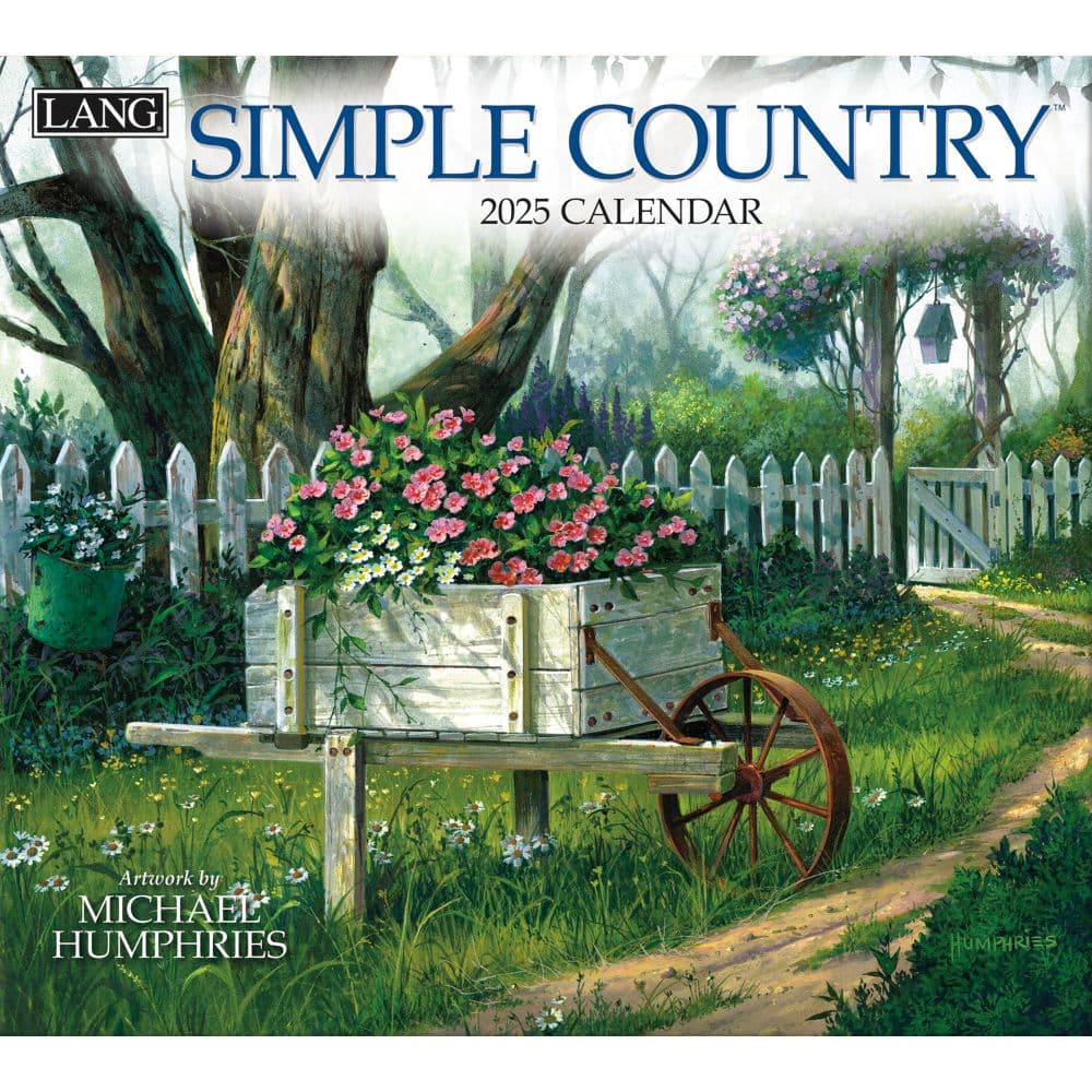 Simple Country Special Edition 2025 Wall Calendar - Calendars.com