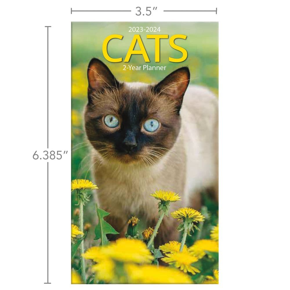 Cats 2 yr 2024 Pocket Planner Fourth Alternate Image width=&quot;1000&quot; height=&quot;1000&quot;