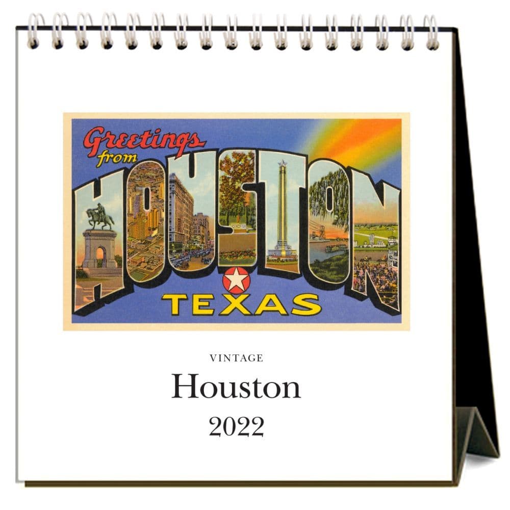 Houston 2022 Desk Calendar