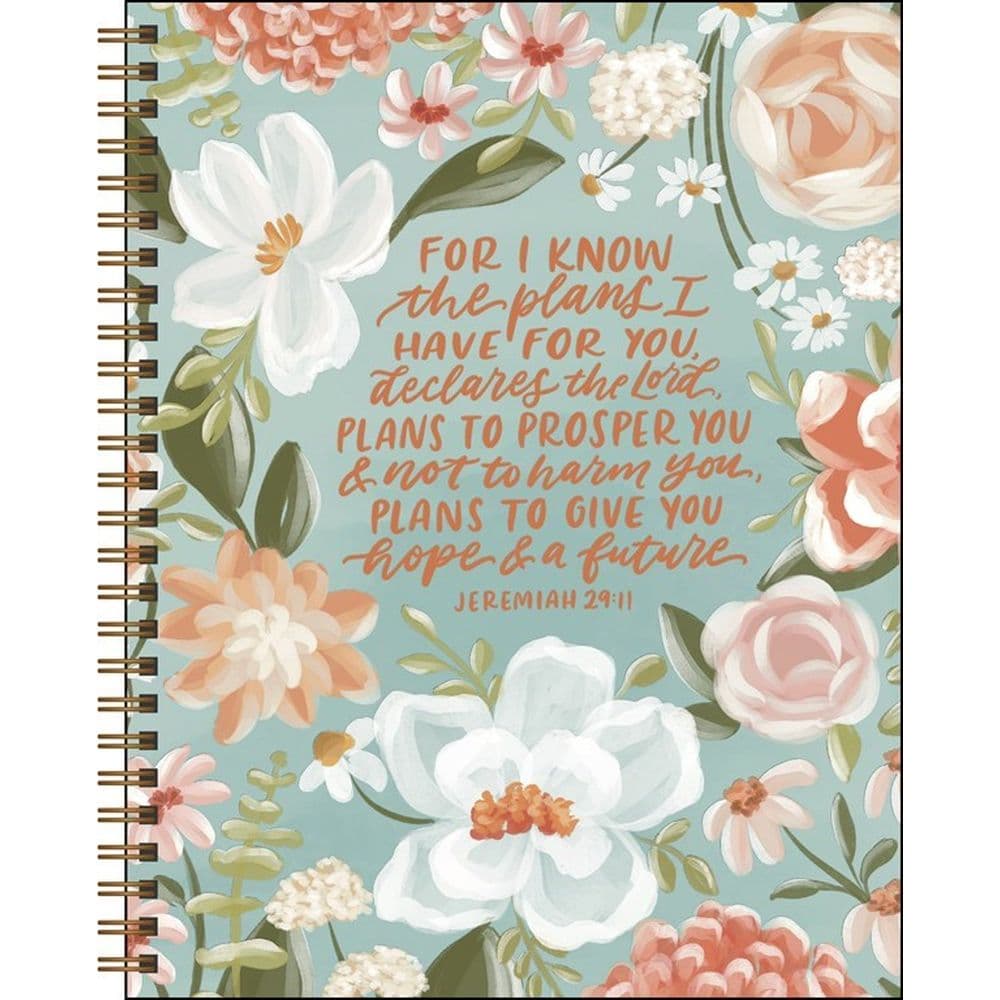 Scriptures and Florals 2025 Planner