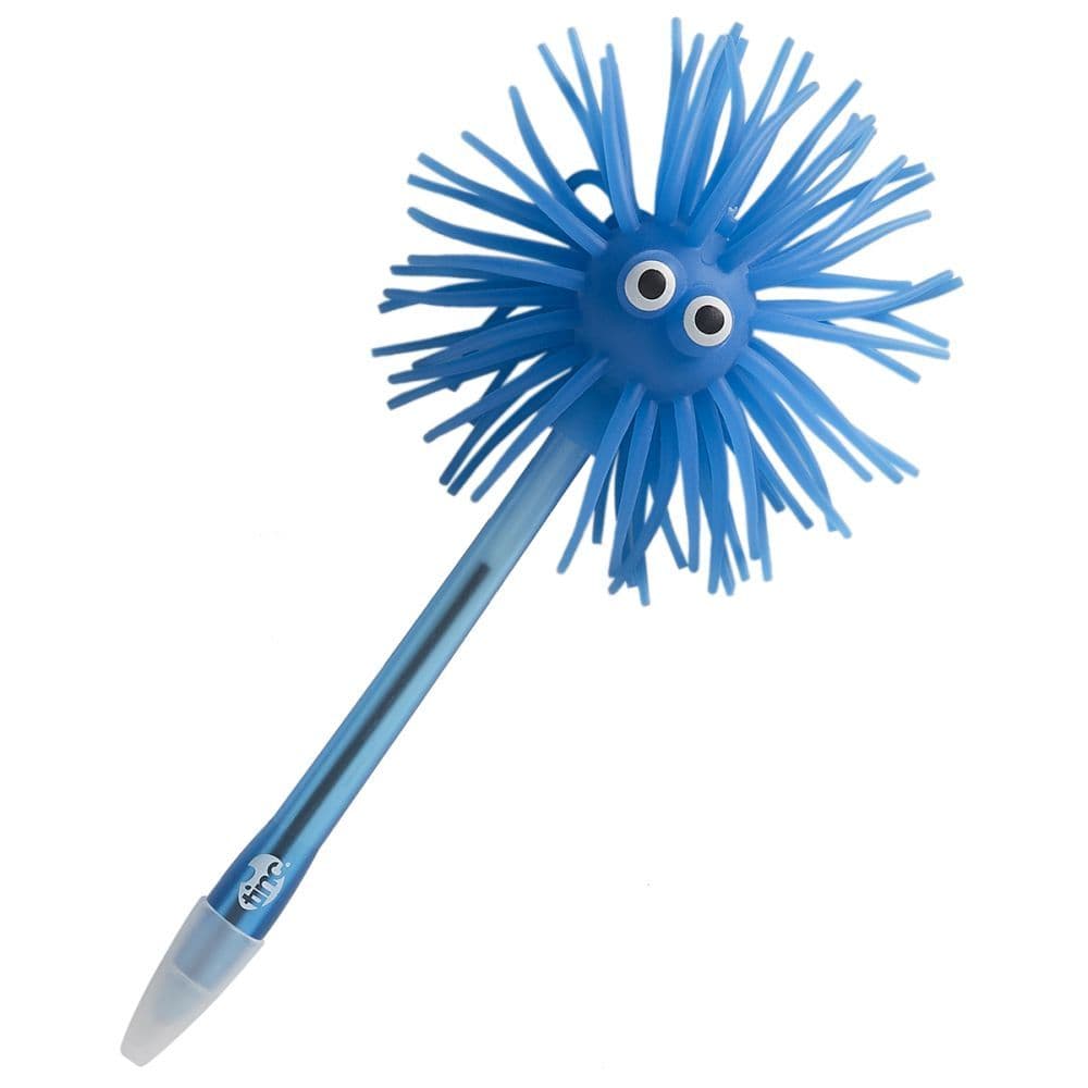 Tonkin Blue Fuzzy Guy Lighted Pen