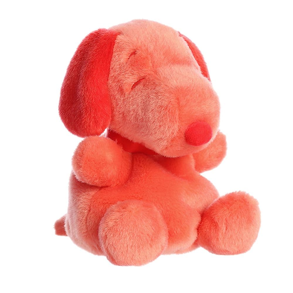 Palm Pals Snoopy Color Collection Red 5in Plush Fourth Alternate Image