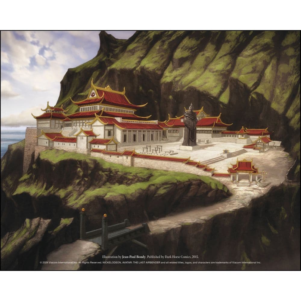 Avatar Last Airbender Collectors Edition 2025 Wall Calendar Sixth Alternate Image