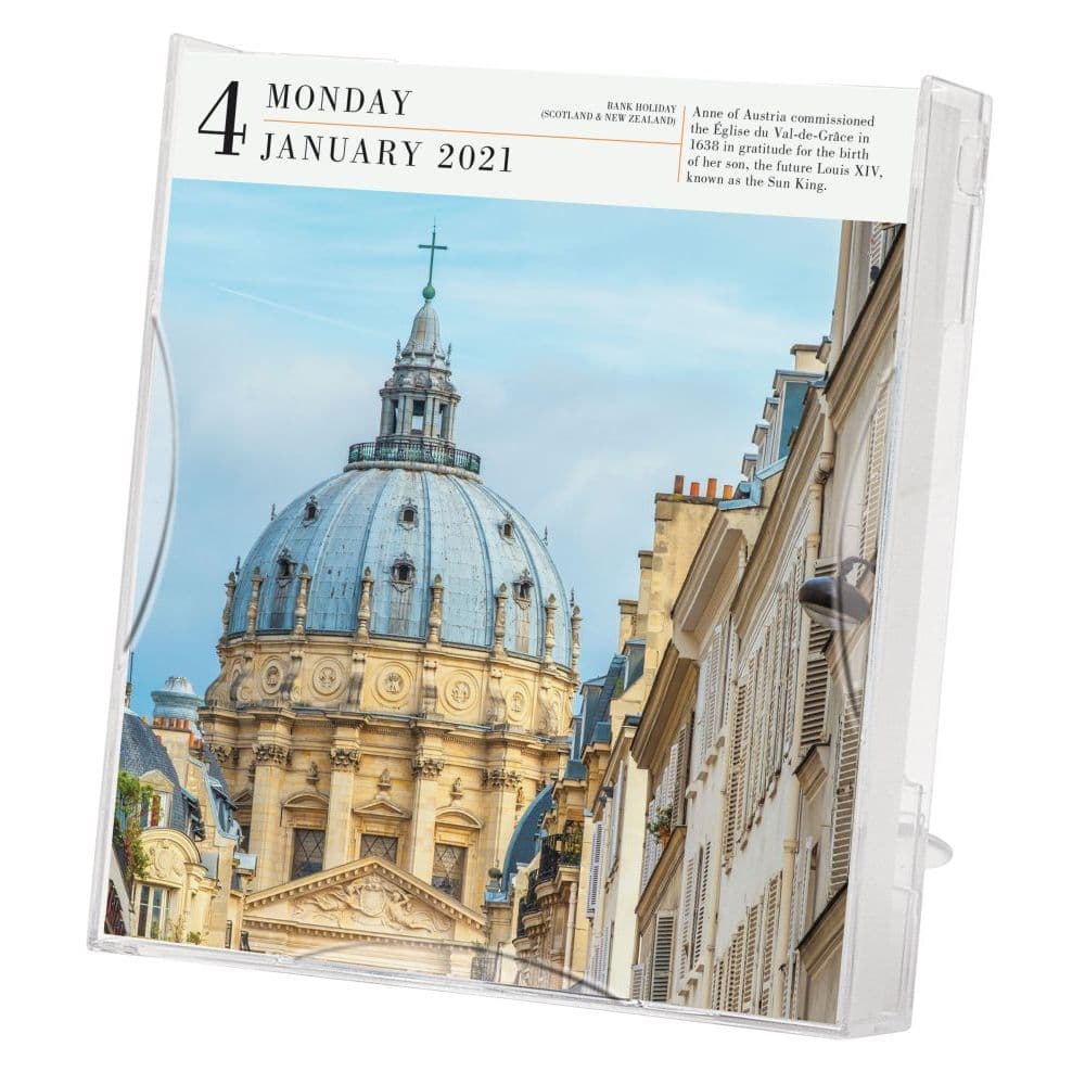 Paris Gallery Desk Calendar