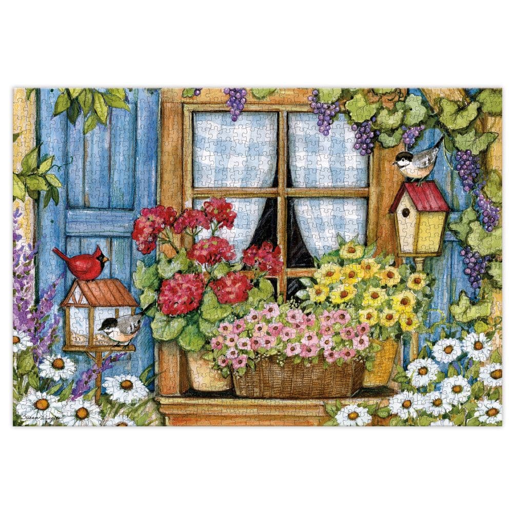 Summertime Window 1000 Piece Puzzle Second Alternate Image