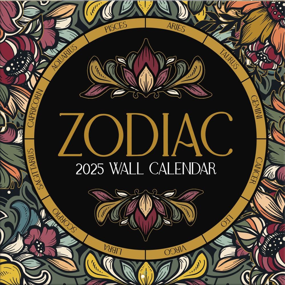 Zodiac 2025 Wall Calendar