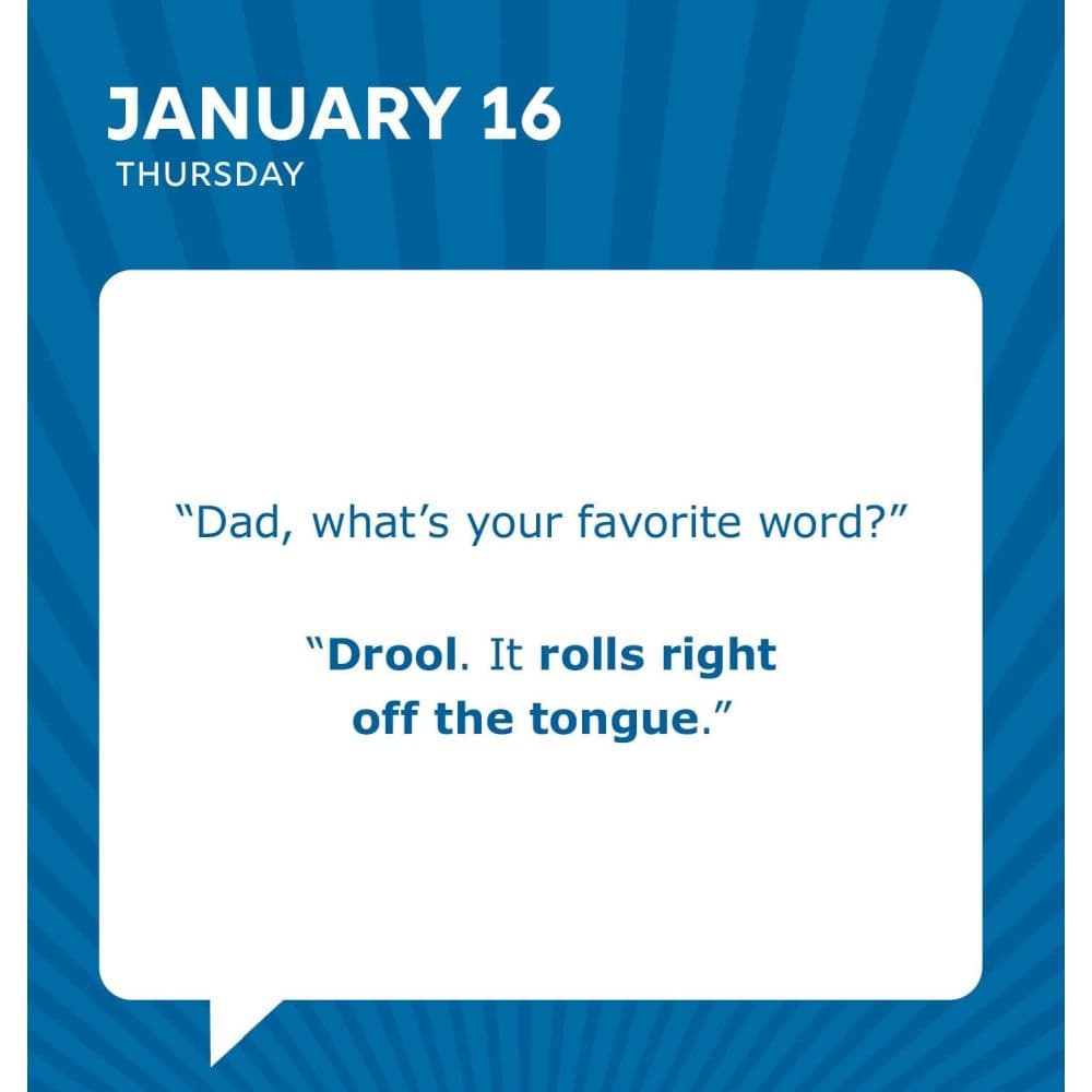 Dad Jokes 2025 Desk Calendar Second Alternate Image width=&quot;1000&quot; height=&quot;1000&quot;