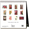image Nostalgic Flowers 2025 Easel Desk Calendar First Alternate Image width="1000" height="1000"