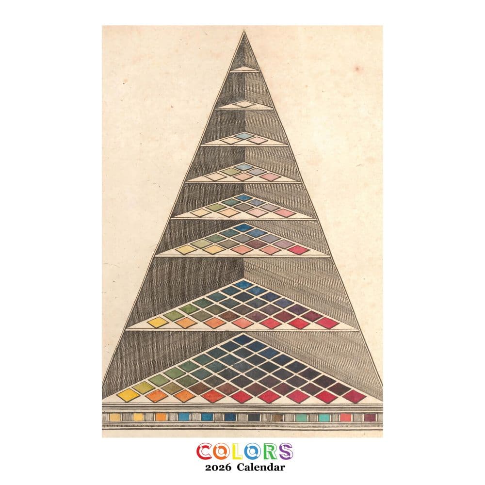 Colors Poster 2026 Wall Calendar Main Product Image