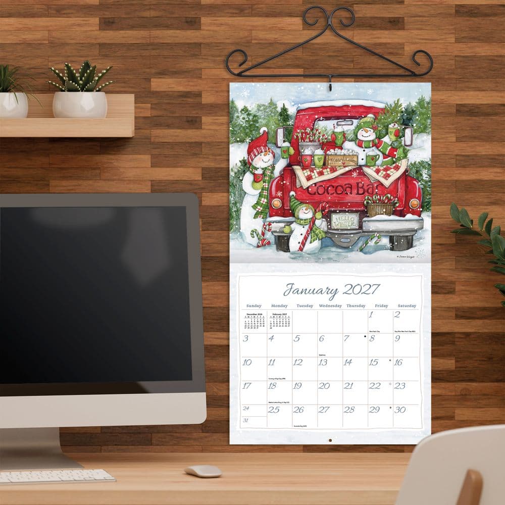 Truckin Along Special Edition 2027 Wall Calendar Sixth Alternate Image