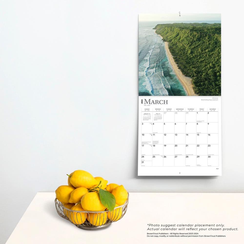 Bali 2024 Wall Calendar