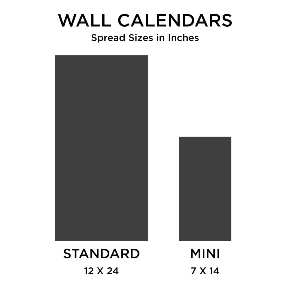 Merry Mantras Hallmark 2024 Wall Calendar Fifth Alternate Image width="1000" height="1000"