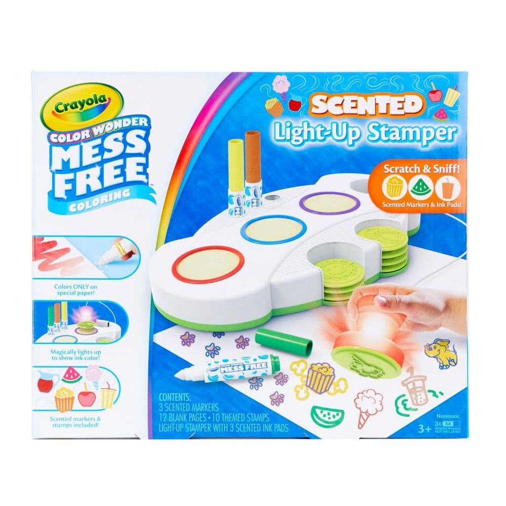 Crayola Color Wonder Scented Light Up Stamper Main Image
