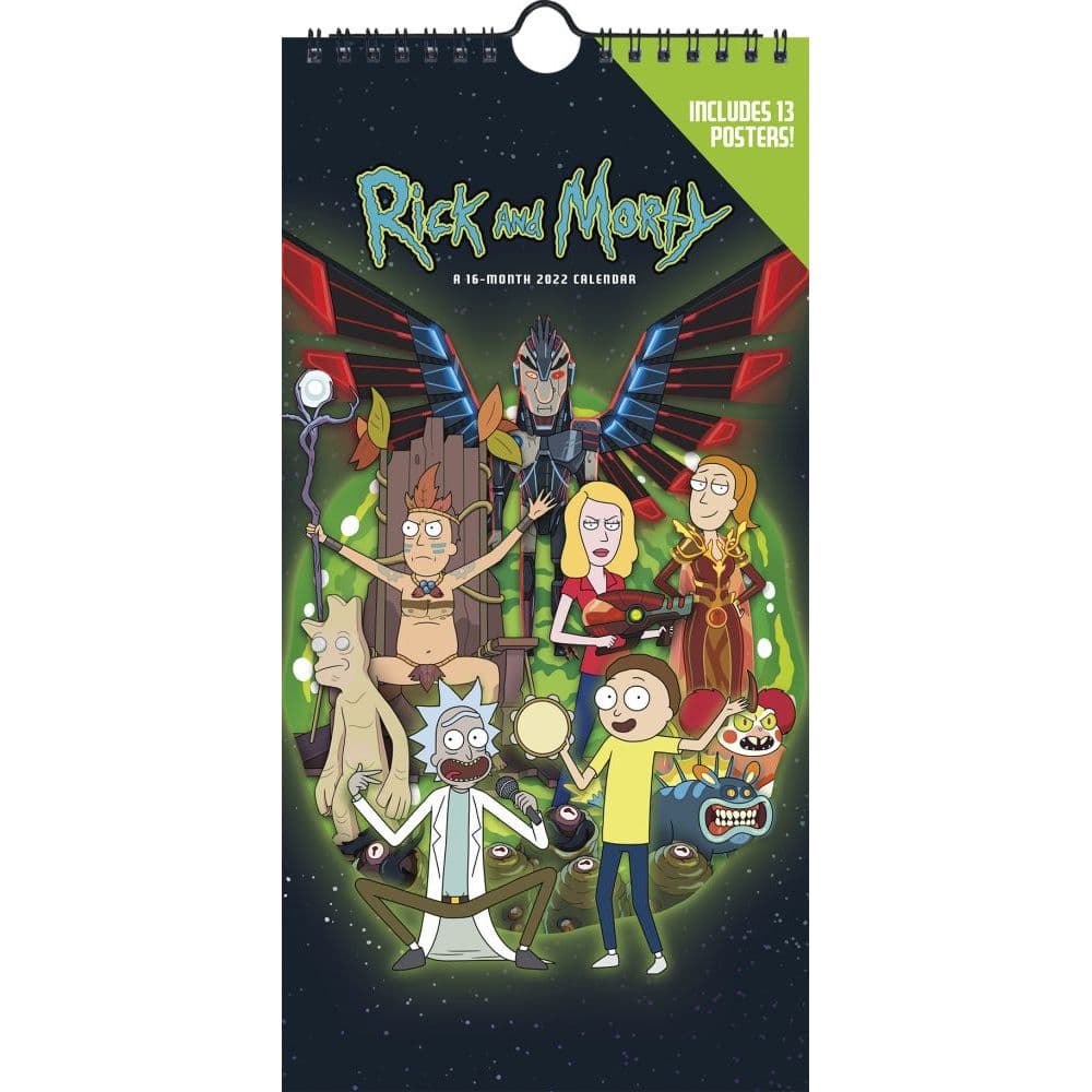 Rick & Morty 2022 Mini Poster Calendar