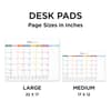 image Colors of the Rainbow 2026 Desk Pad Fourth Alternate Image