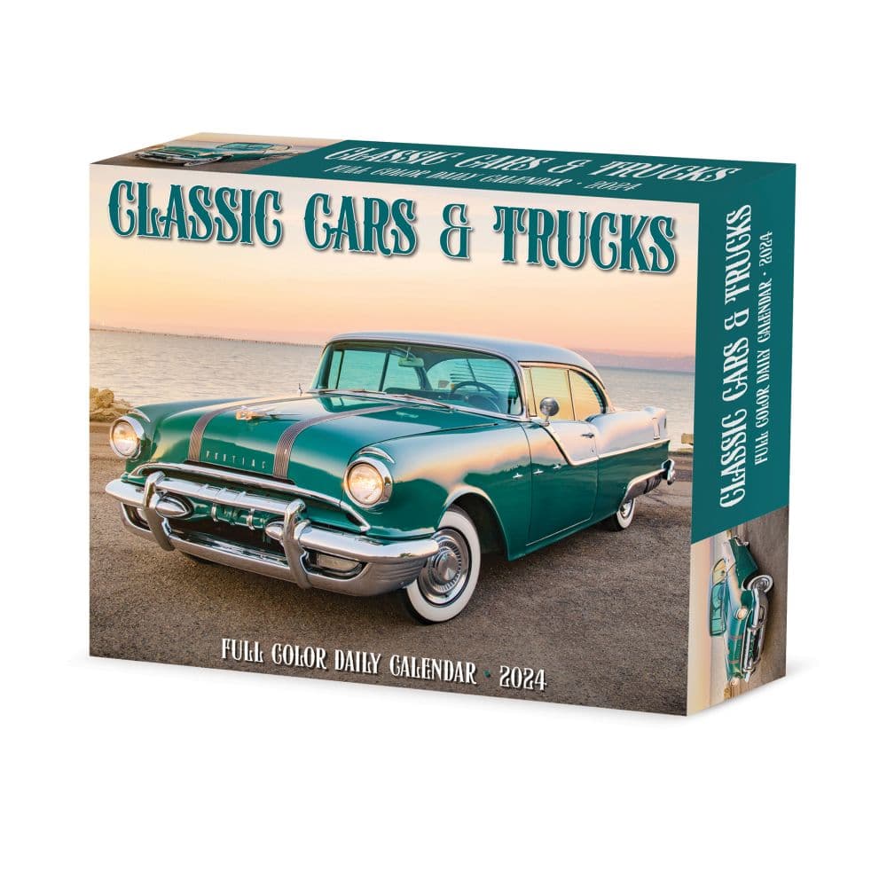 Cars and Trucks Classic 2024 Desk Calendar Main Image