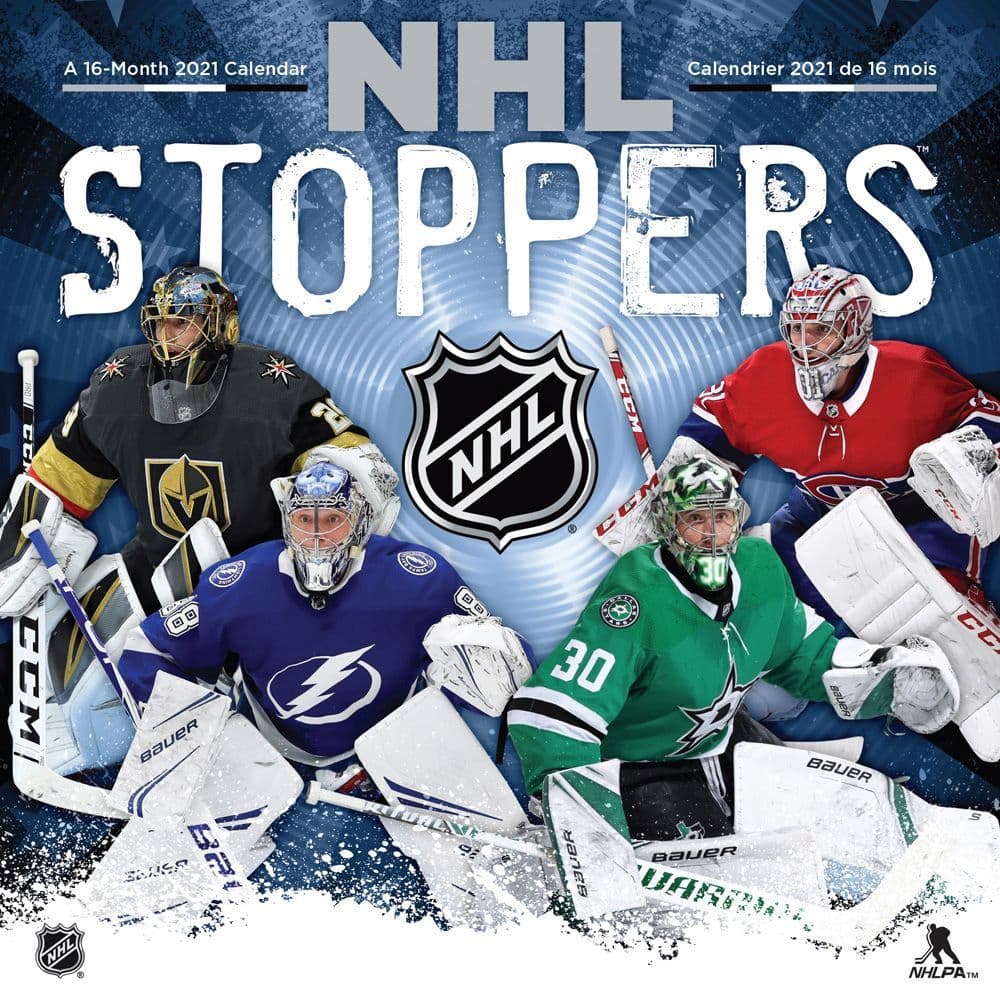 Calendrier Nhl 2023 Nhl Stoppers Wall Calendar - Calendars.com