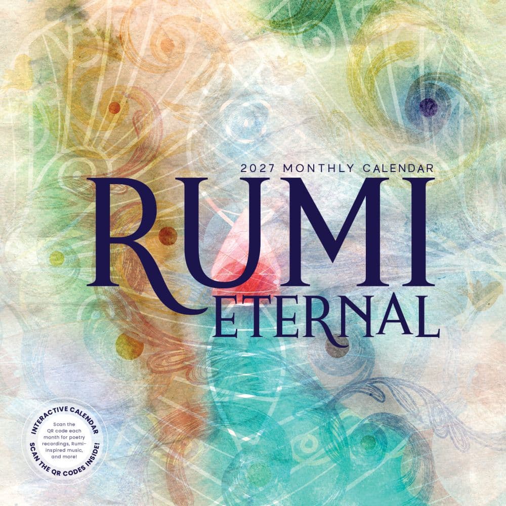 Rumi 2027 Wall Calendar Main Product Image