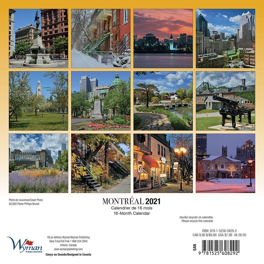 Montreal Calendar Of Events 2023 Montreal Mini Wall Calendar - Calendars.com