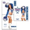 image NFL Dallas Cowboys Cheerleaders 2025 Mini Wall Calendar