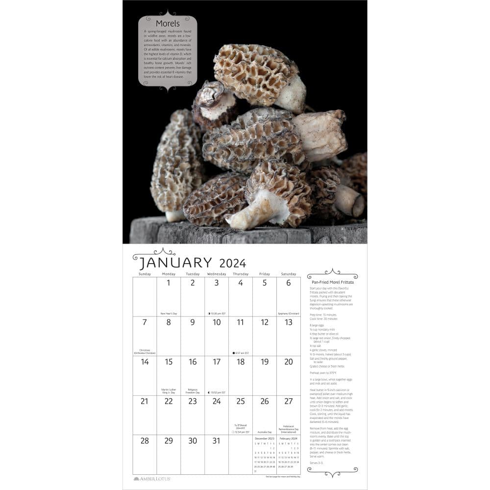 Super Foods 2024 Wall Calendar