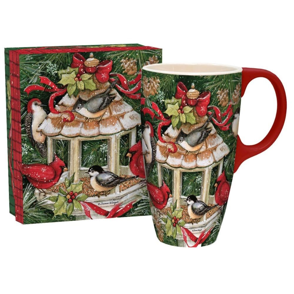 Cardinal House 18 oz. Latte Mug by Susan Winget Main Image