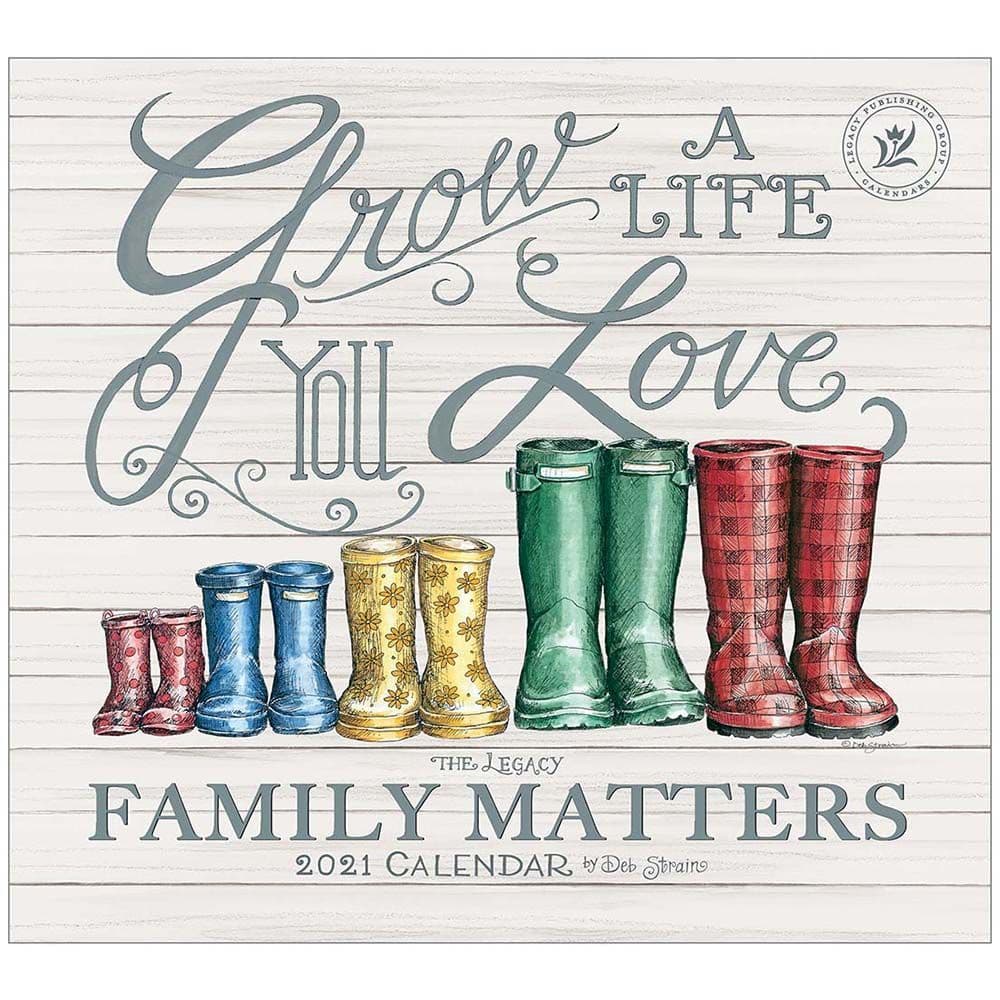 2021 Family Matters Wall Calendar