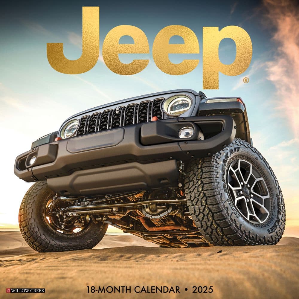 Jeep 2025 Wall Calendar Main Image