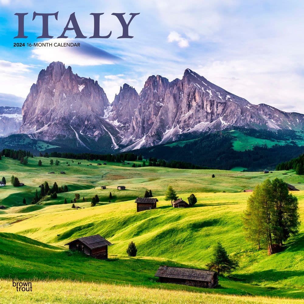 Italy 2024 Wall Calendar Main Product Image width=&quot;1000&quot; height=&quot;1000&quot;