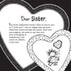 image I Love You Sister 2025 Wall Calendar