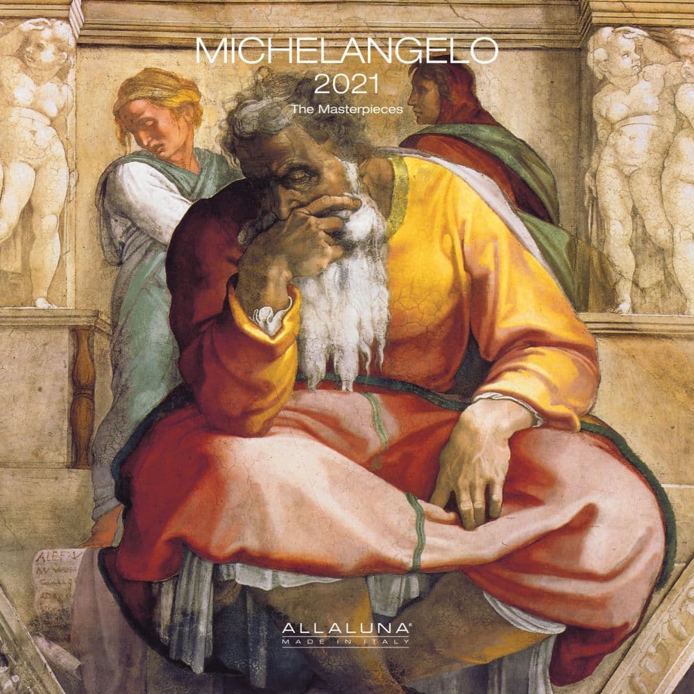 Michelangelo Alla Luna Wall Calendar