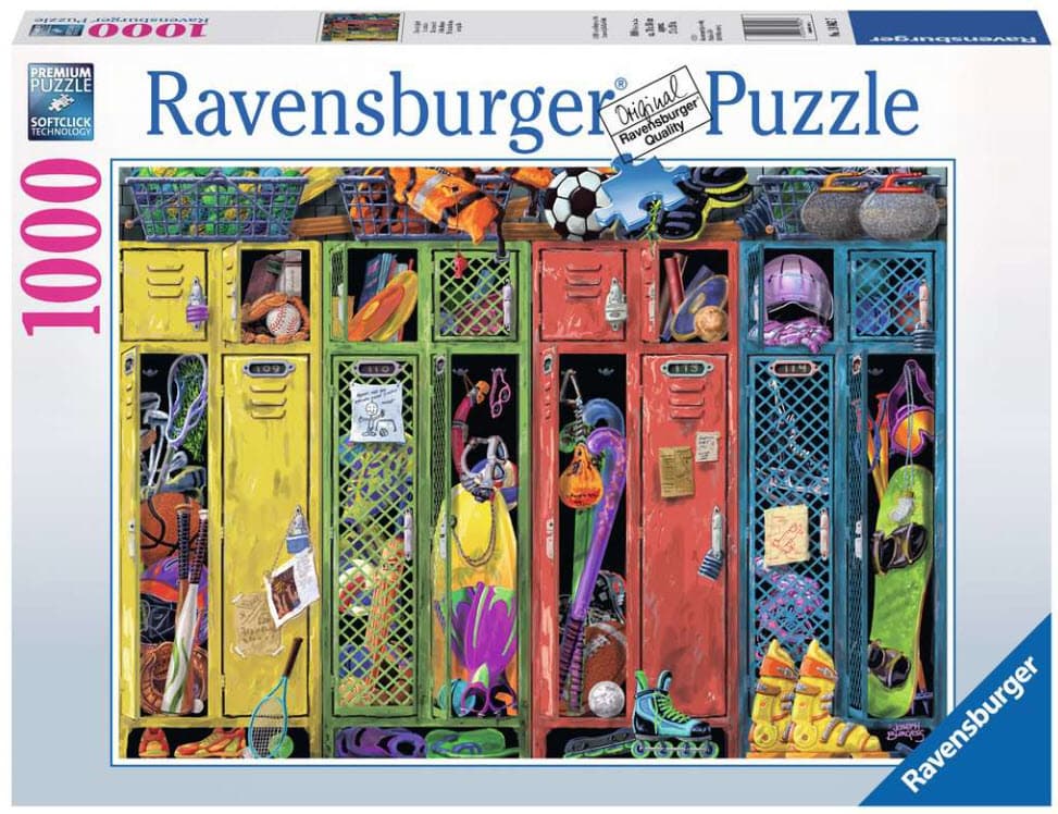 Locker Room 500pc Puzzle Main Image