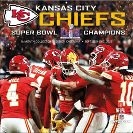 Kansas City Chiefs 2025 Wall Calendar