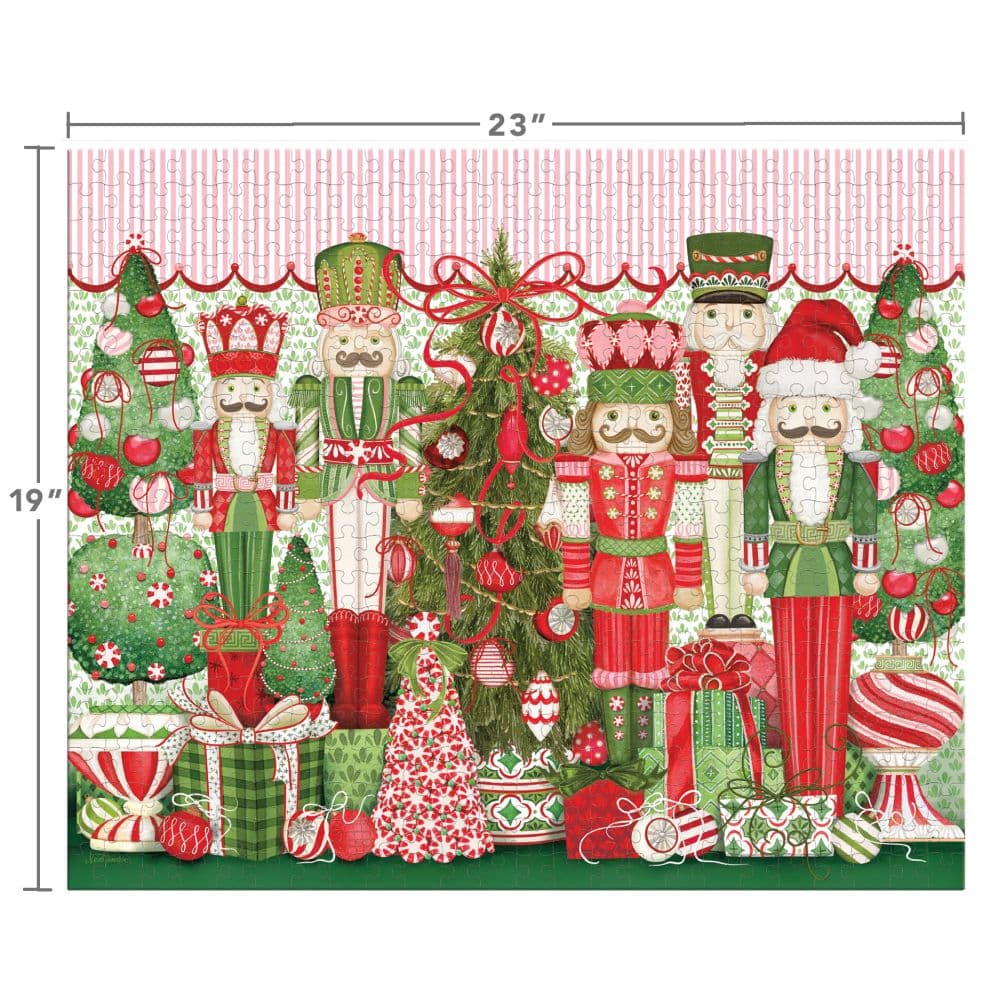 Merry Nutcrackers Countdown Calendar 500 Piece Puzzle Third Alternate Image