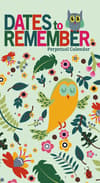 image Dates to Remember Perpetual Wall Calendar Main Image
