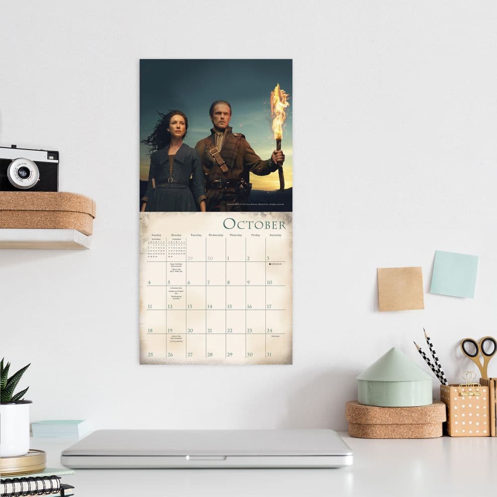 Outlander 2026 Mini Wall Calendar Fourth Alternate Image