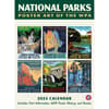 image National Parks WPA Grid 2025 Wall Calendar Main Image