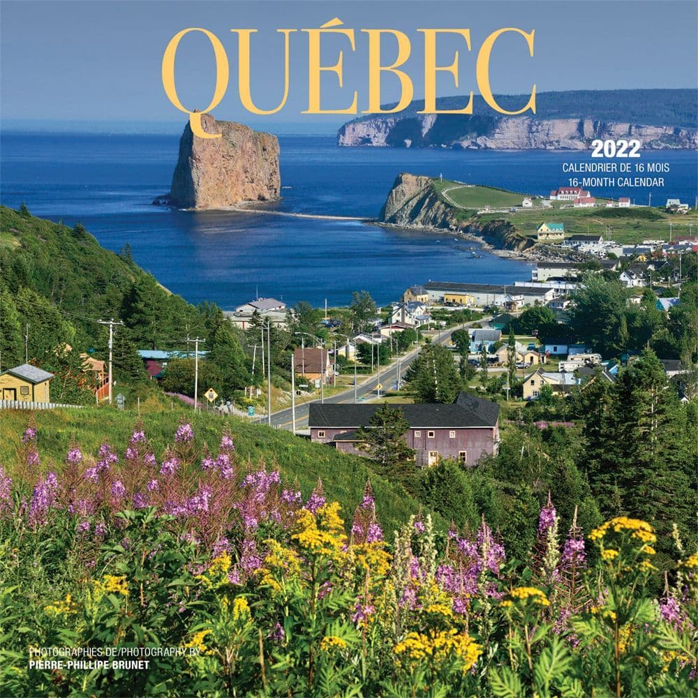 Quebec 2022 Wall Calendar - Calendars.com