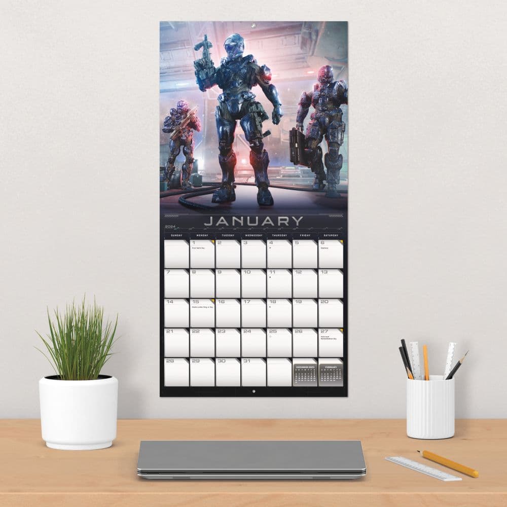 Halo 2024 Wall Calendar