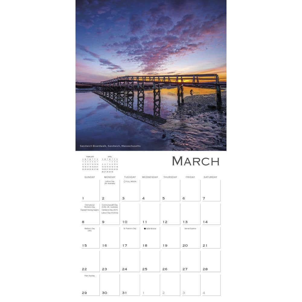 Light of New England 2026 Wall Calendar Second Alternate Image
