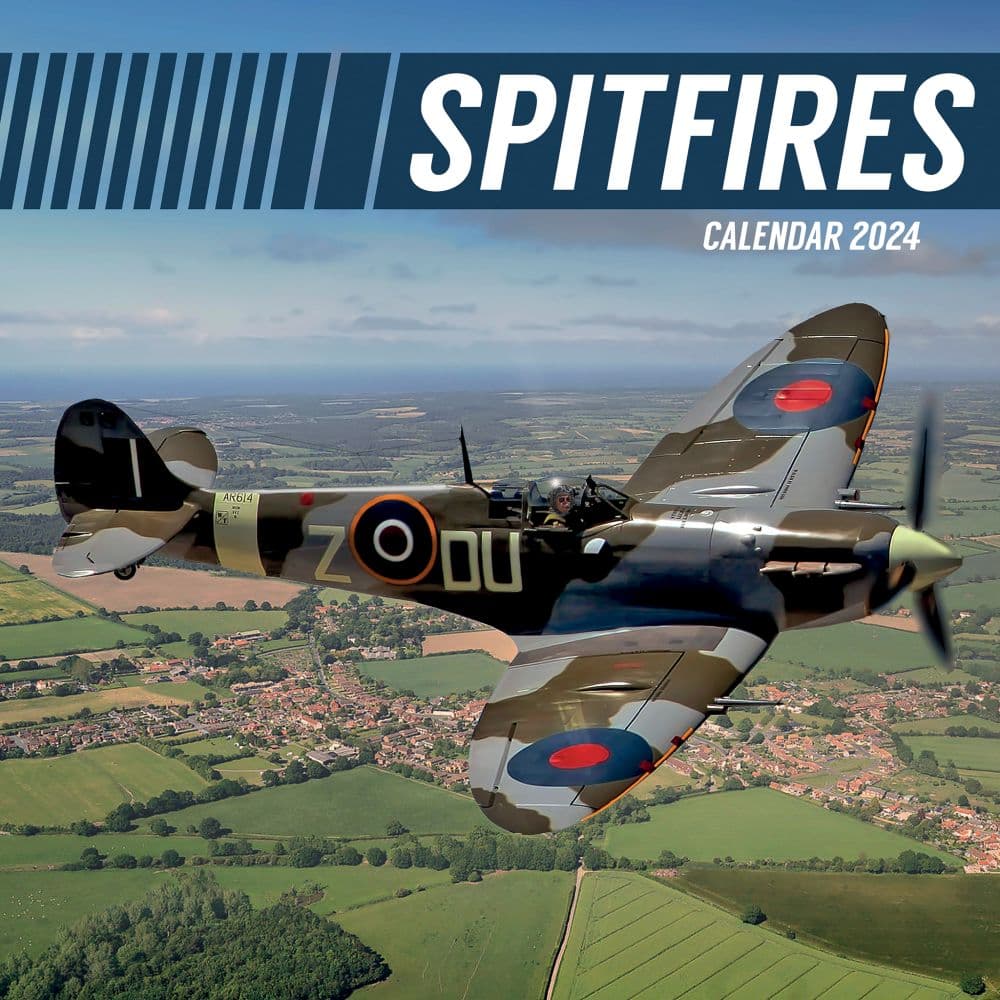 Spitfires 2024 Wall Calendar