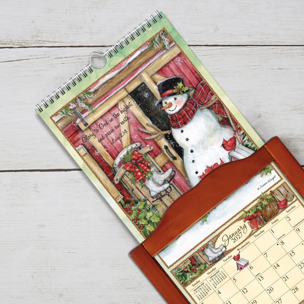 Bountiful Blessings 2027 Vertical Wall Calendar by Susan Winget Third Alternate Image