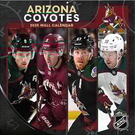 Arizona Coyotes 2025 Wall Calendar