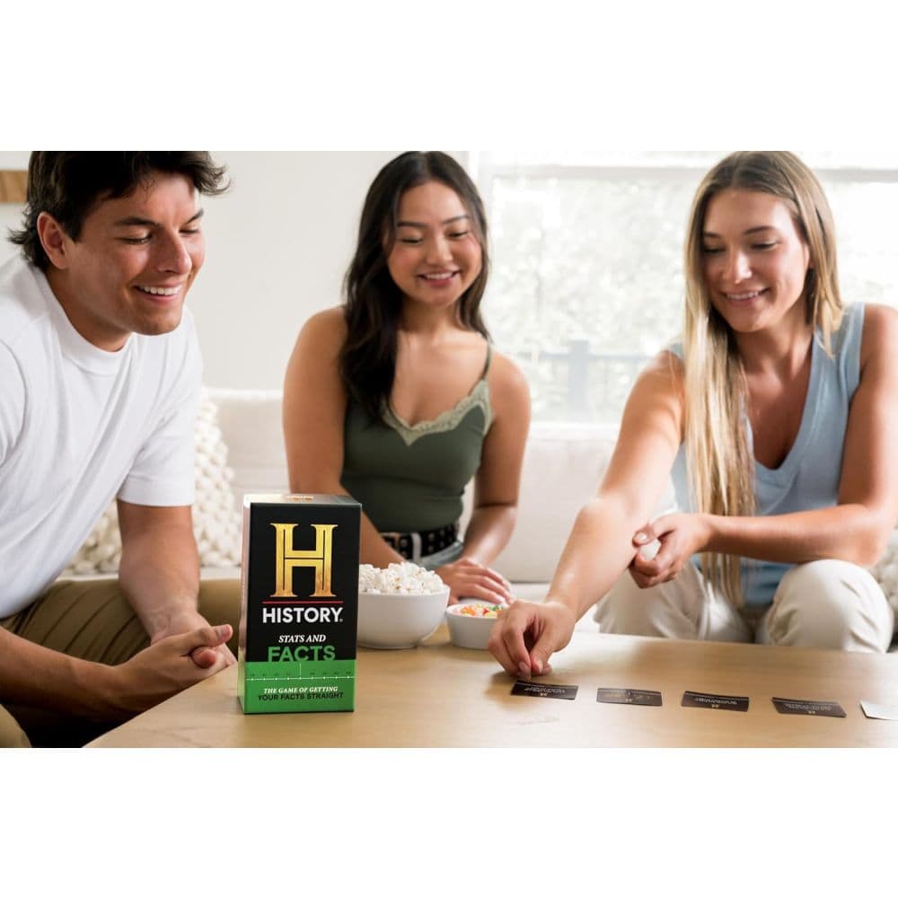 History Channel Stats and Facts Trivia Card Game Third Alternate Image