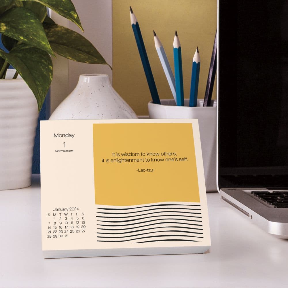 Zen 2024 Desk Calendar