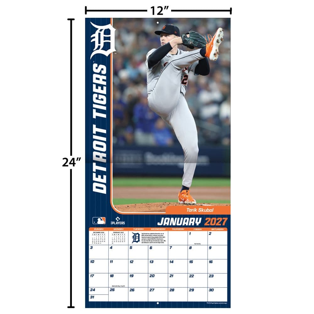 MLB Elite 2027 Wall Calendar Fourth Alternate Image