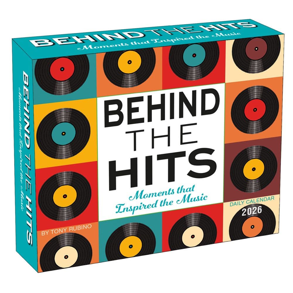 Behind the Hits 2026 Desk Calendar Main Product Image