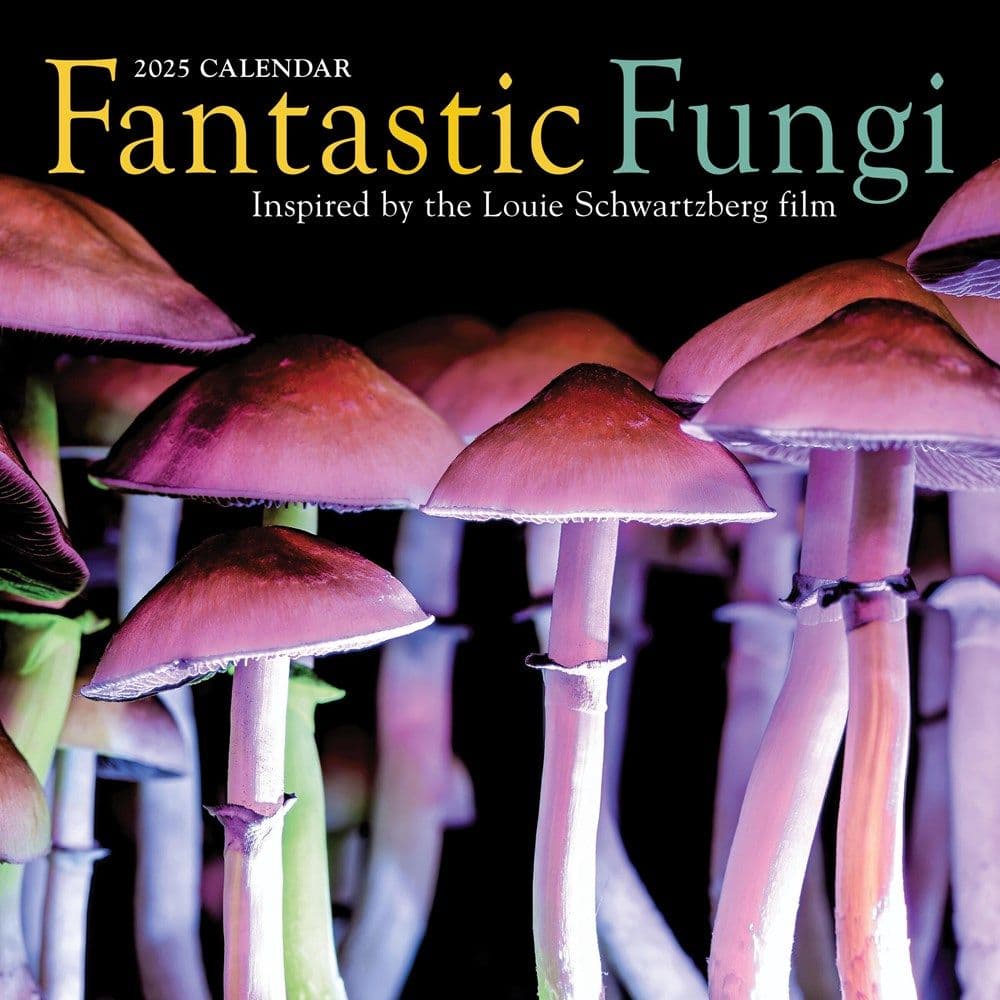 Fantastic Fungi 2025 Wall Calendar