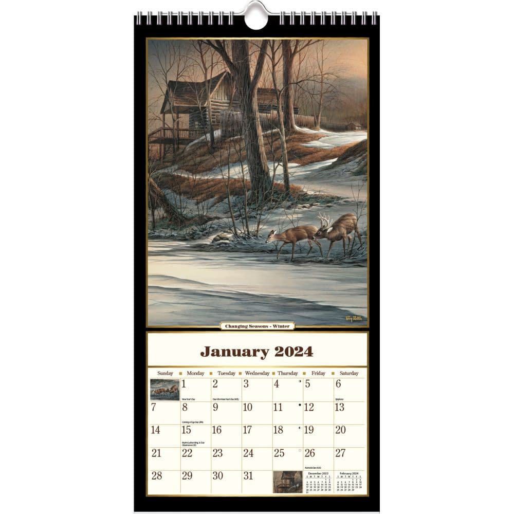 Terry Redlin Vertical 2024 Wall Calendar - Calendars.com